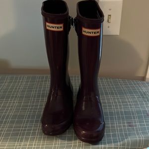 HUNTER RAIN BOOTS SIZE 1